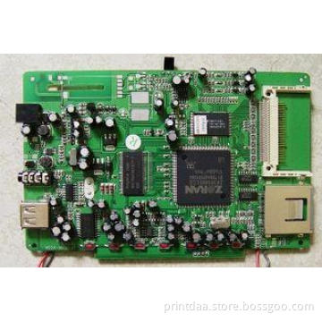 OEM DVD Player PCB Single Sided Circuit Board Assembly Serv